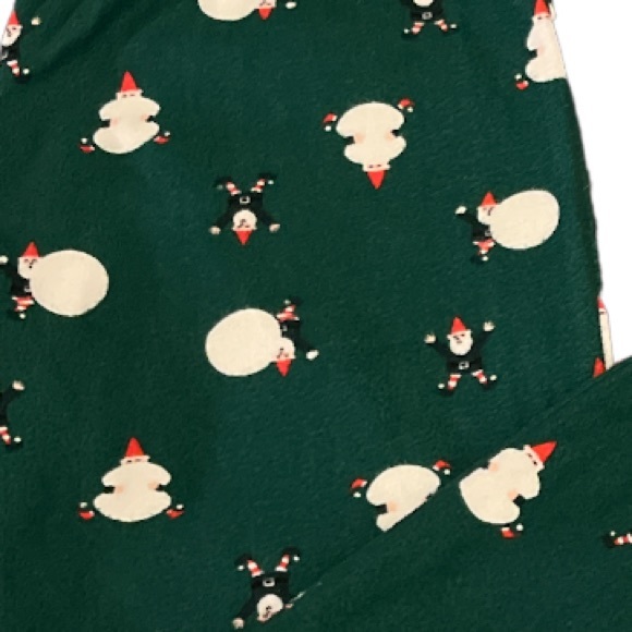 Santa/Gnome/Elf on a cloud graphic Sleep Bottoms - Picture 3 of 7